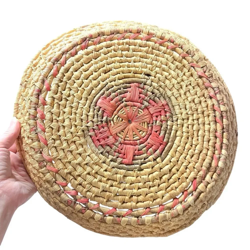 Native American Pima Arts Woven Basket Tray